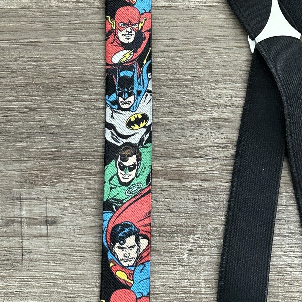 DC Comics Batman Flash The Riddler Superman Suspenders