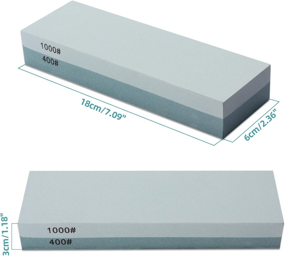 Knife Sharpening Stone 400 1000 Whetstone New