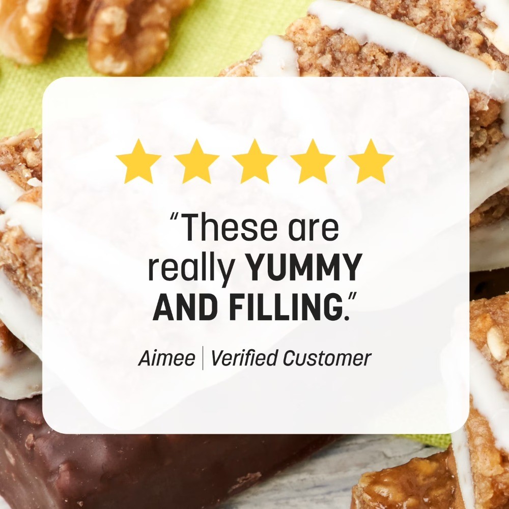 Bun Breakfast Bars, for Weight Loss, 15 Count