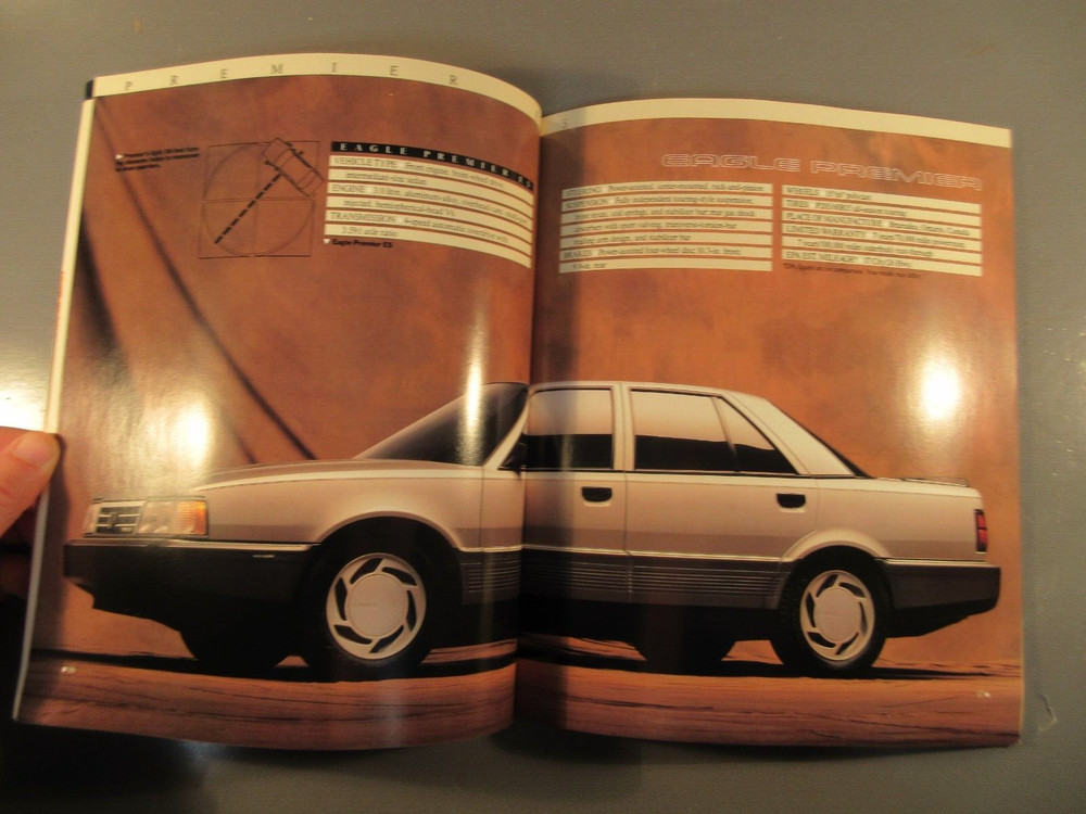 1990 Eagle Premier Summit Talon Catalog