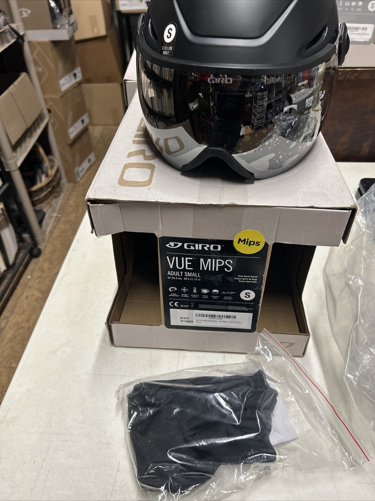 Giro Vue Mips Snow Ski Helmet Small Boa Matte Black