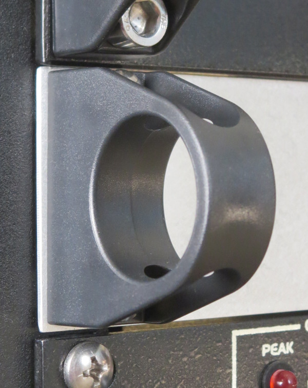 1U Rack Handle Kit, .16-.19" Panel. Use on any 19" rackmount equipment.