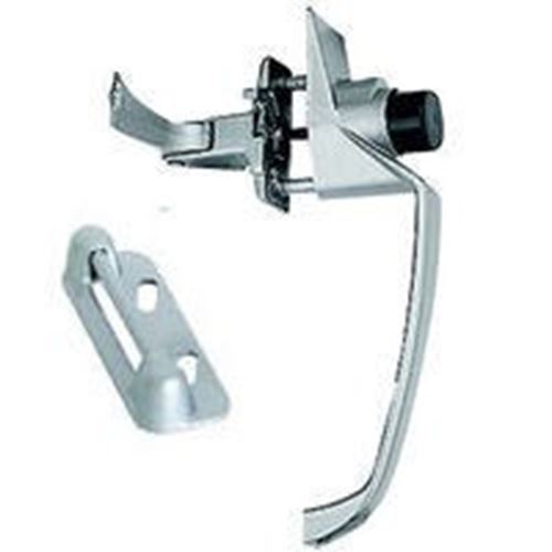 Push Button Aluminum Storm Door Latch 6-1/2" Long