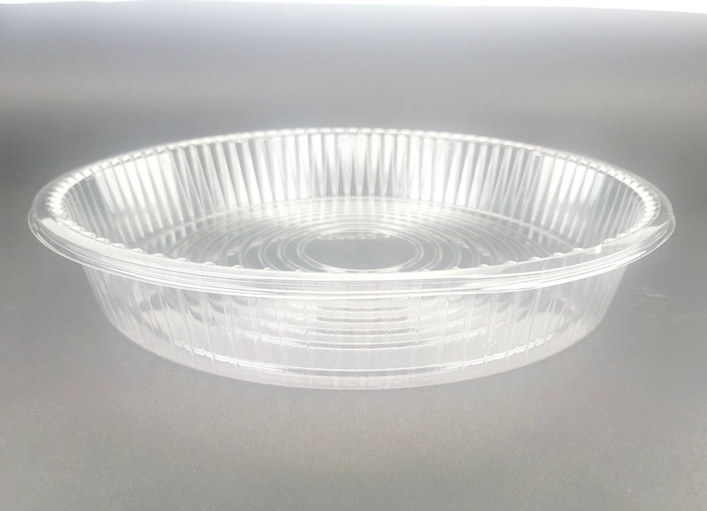 WNA ADEEP518CL, 18-Inch Deep Thermoformed Plastic Platter, 25/CS