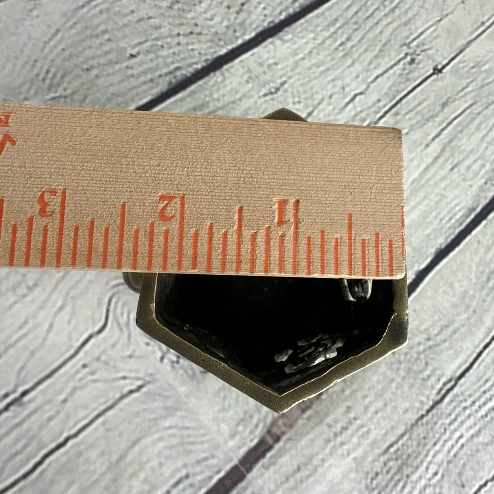 Antique Bronze Hexagon Tripod Instant Burner