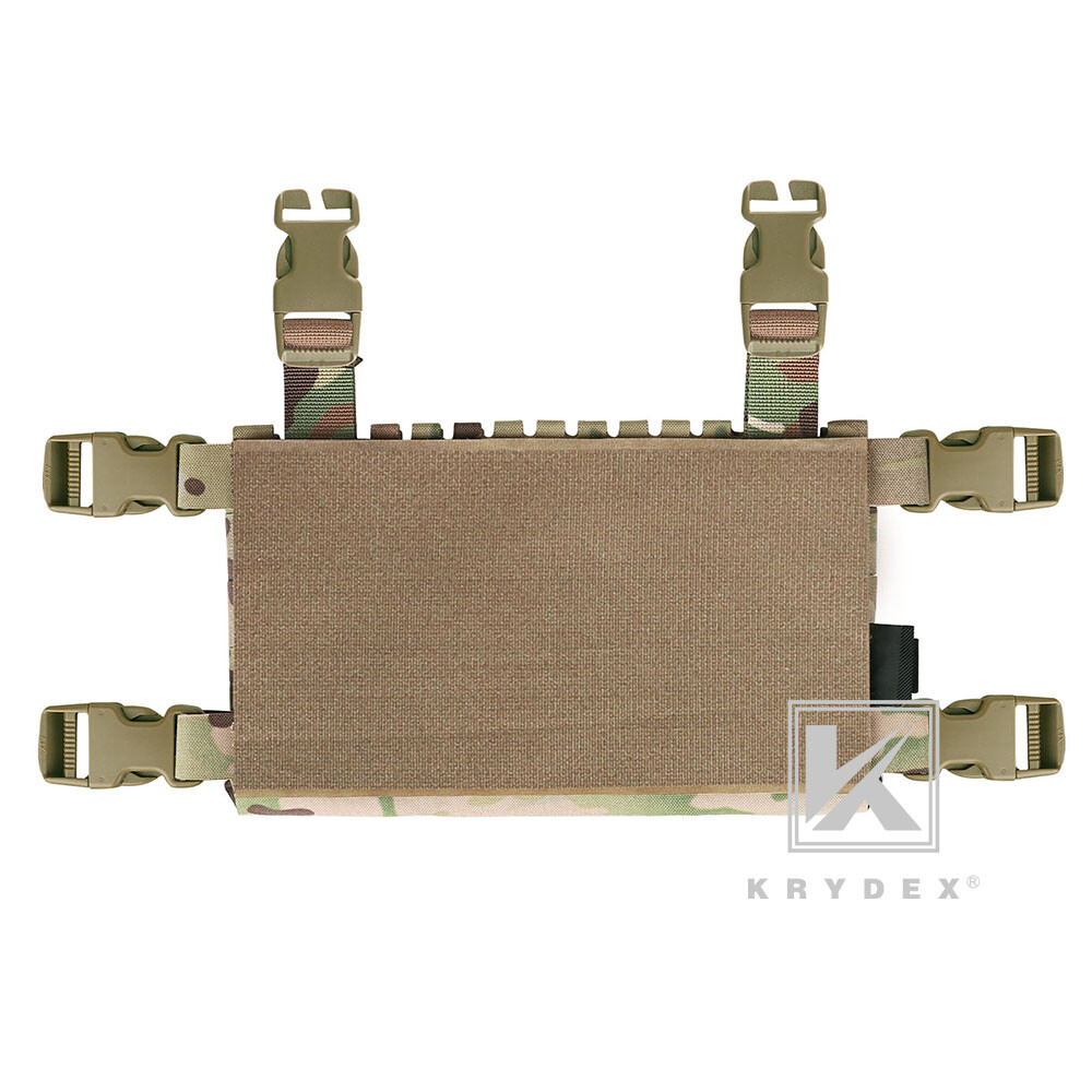 KRYDEX MK5 Tactical Placard Front Panel & Removable Buckle Laser Cut MOLLE