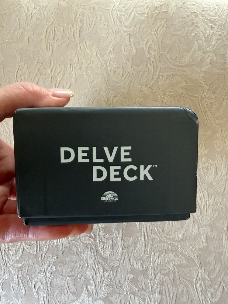 Delve Deck Conversation Starters Card Game Question 2022 Boredwalk 100% Complete
