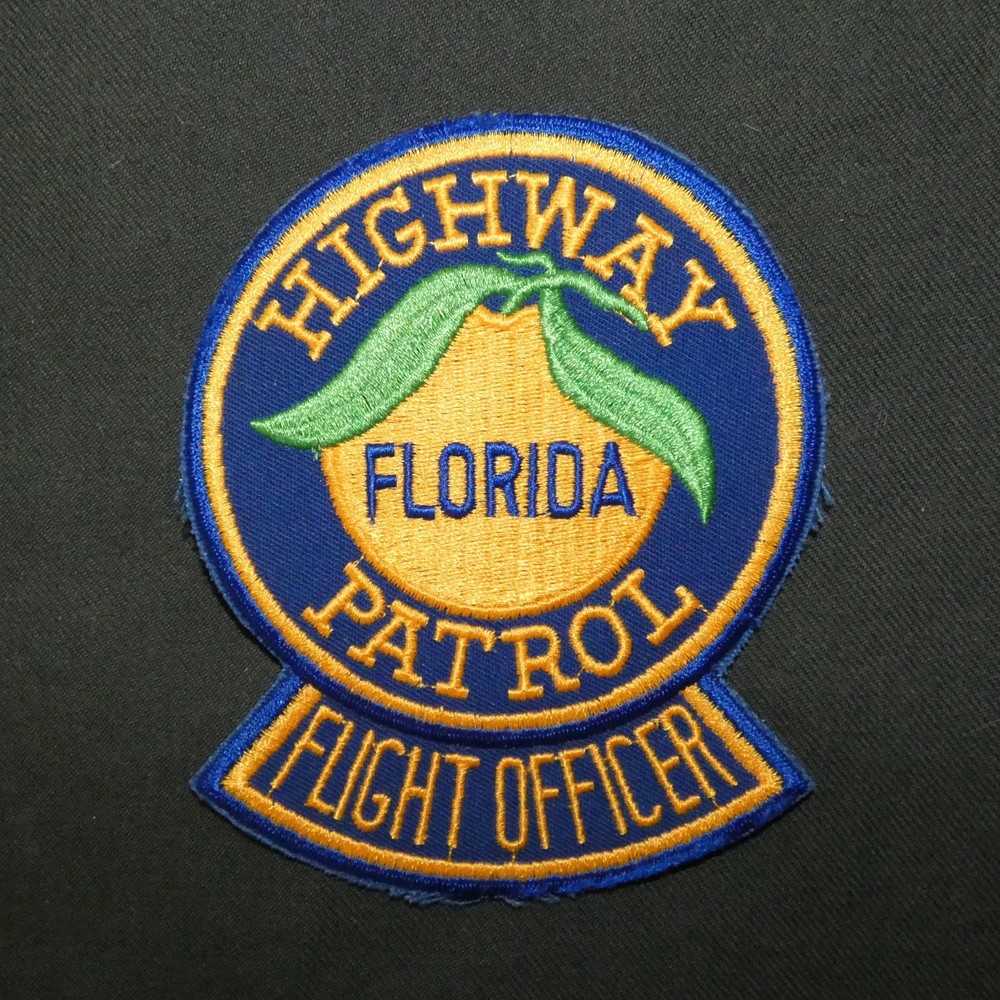Original Florida Highway Patrol Flight Officer Patch