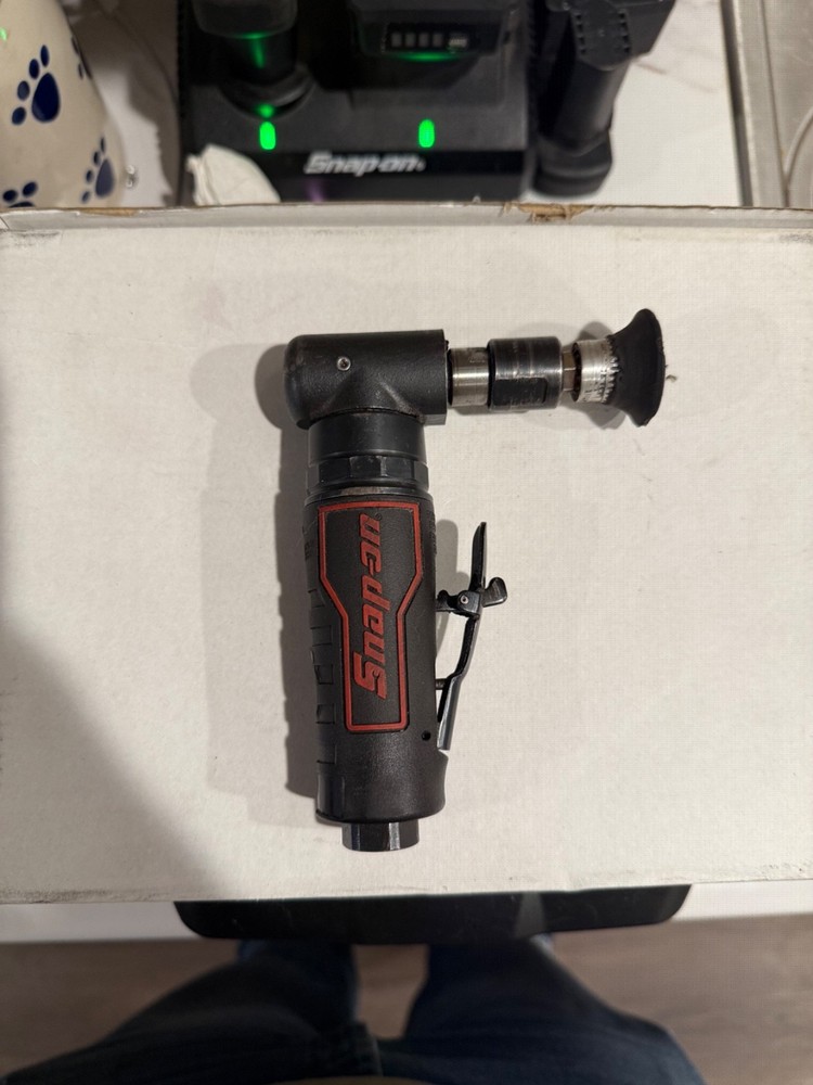 Snap On PTGR110 1/3 HP Right Angle Mini Die Grinder