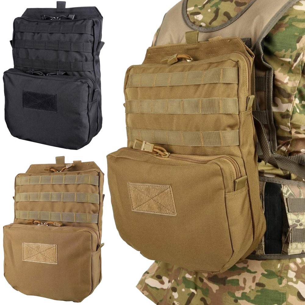 Outdoor Tactical Hydration Pack Molle Vest Mobility Hydration Carrier Backpack