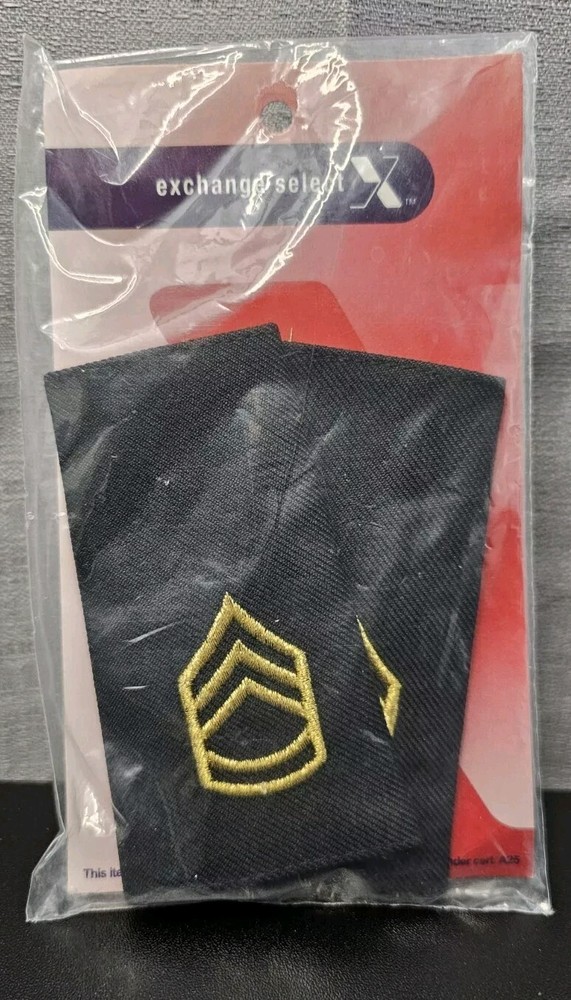US Military Uniform Army Epaulet Shoulder Insignia lot Sergeant First Class