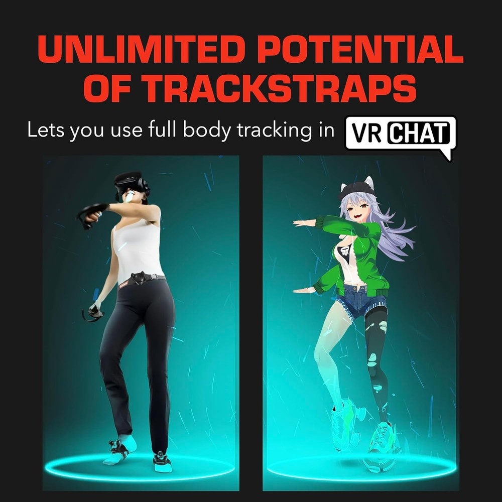 Ultimate VR Full Body Tracking Strap Bundle for Vive Tracker Systems