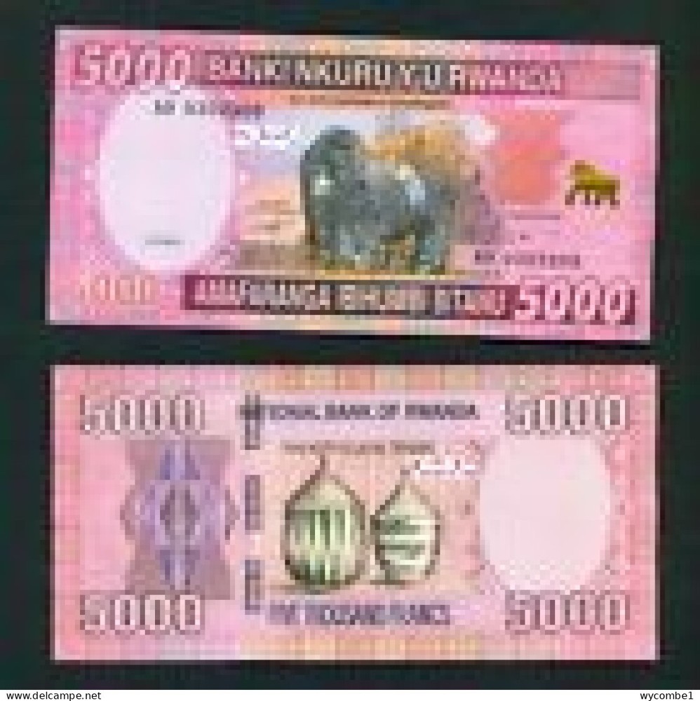 RWANDA - 2014 5000 Francs UNC