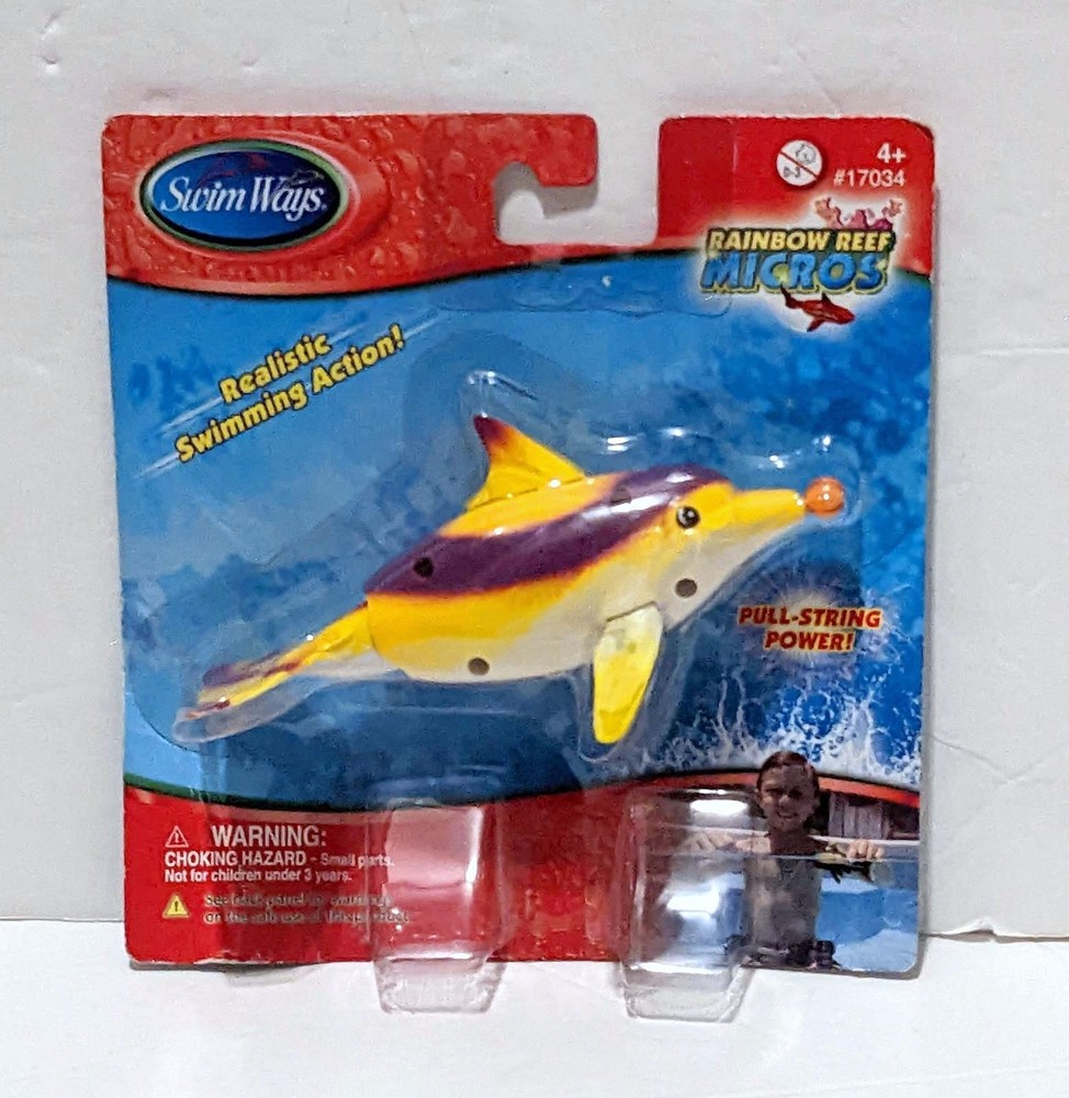 NIP SwimWays RAINBOW REEF MICROS Bathtub or Pool Toy