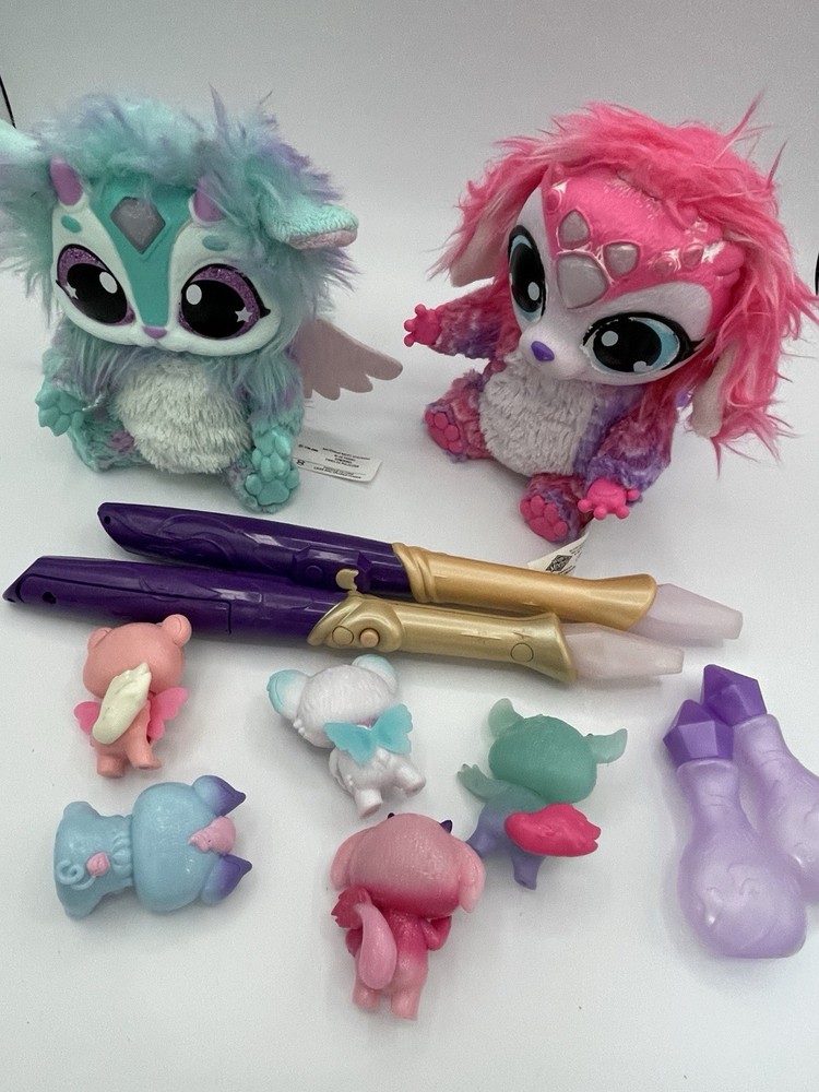 Magic Mixies (2) Interactive Plush 2 Wands & 5 Mixlings & Potion All Working!