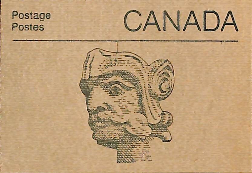 Canada - Booklet BK92b - Harrison Paper - 1987