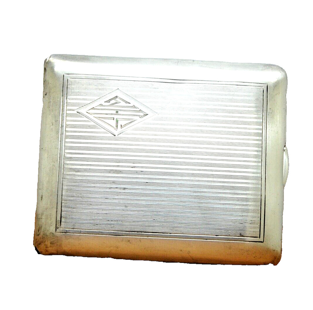 ANTIQUE HAVONE STERLING SILVER CIGARETTE CASE