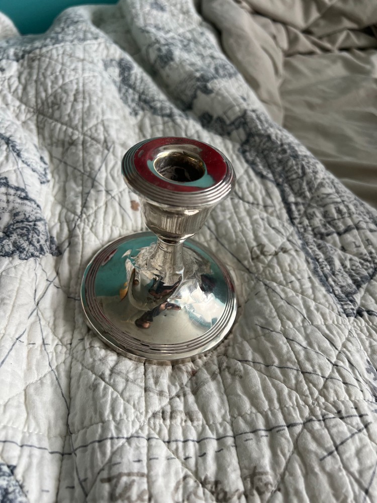 Birmingham Sterling Silver Candlestick