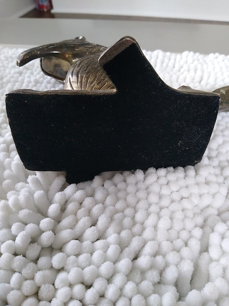 Vintage Godinger Silver Metal Squirrel Nut Cracker