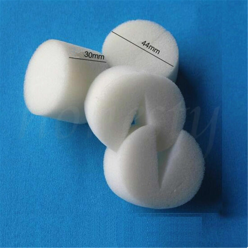 100pcs White Clone Cloning Collar Sponge Insert Hydroponic Root Guard Mesh Pot