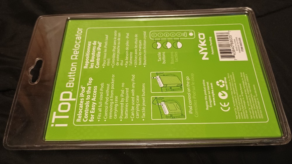 iTop Button Relocator NYKO for iPod 3rd/4th Generation 2005