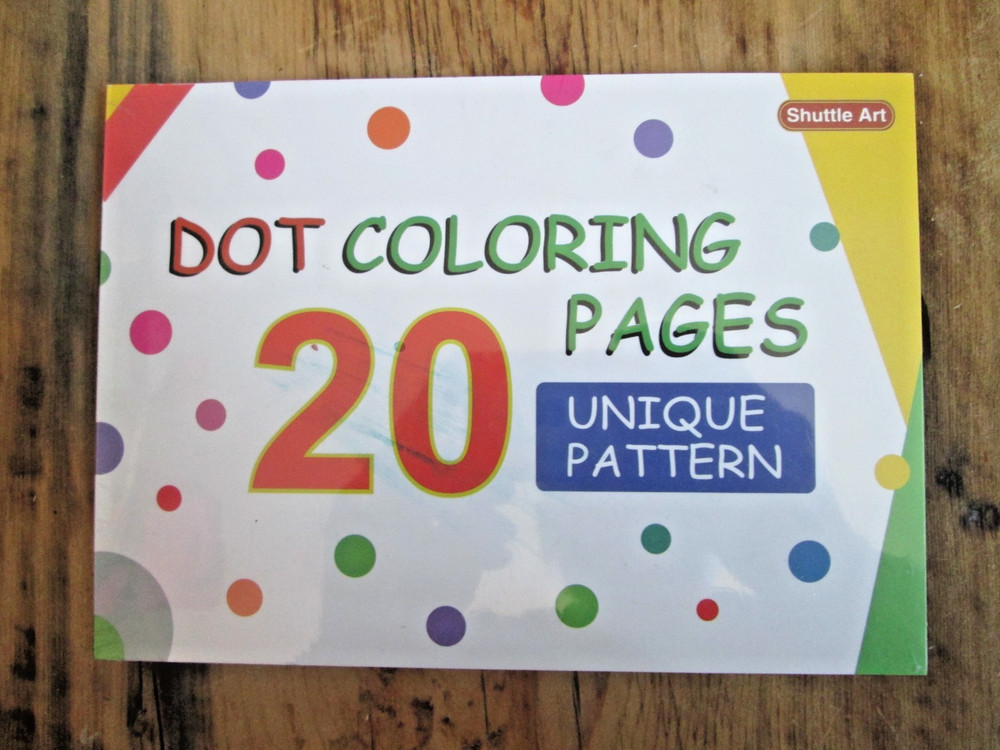 Shuttle Art Dot Coloring Pages 20 Unique Pattern Markers Activity Do-a-Dot
