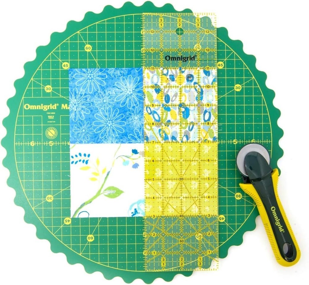 Omnigrid Rotating Mat Cutters & Accessories, 14", Green