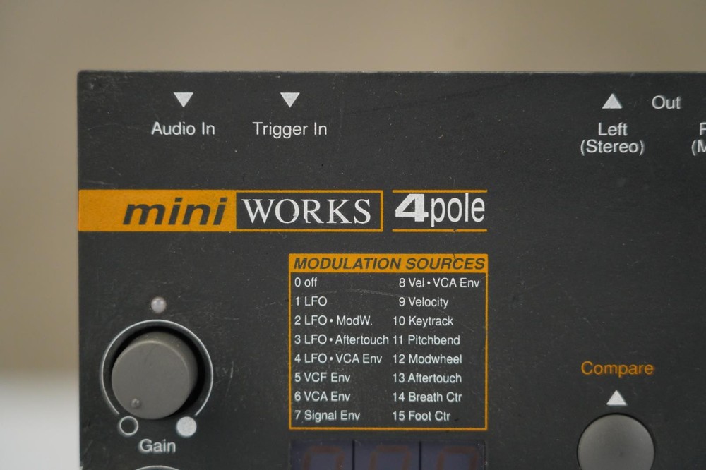 Waldorf Miniworks 4-Pole MIDI Modulation Controller #57272