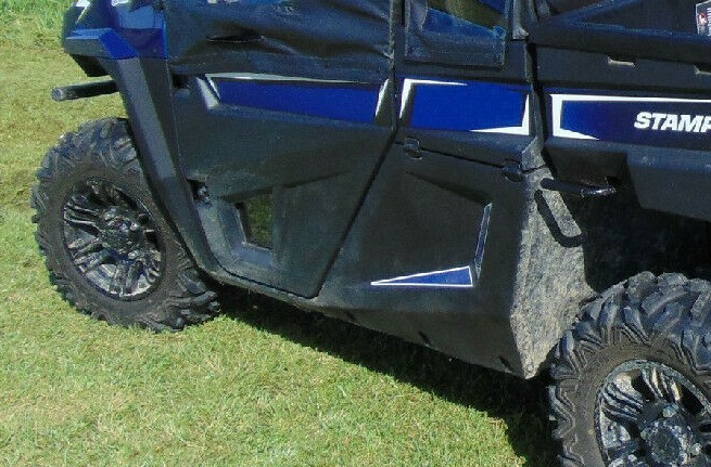 Textron Stampede Lexan Lower Door Inserts