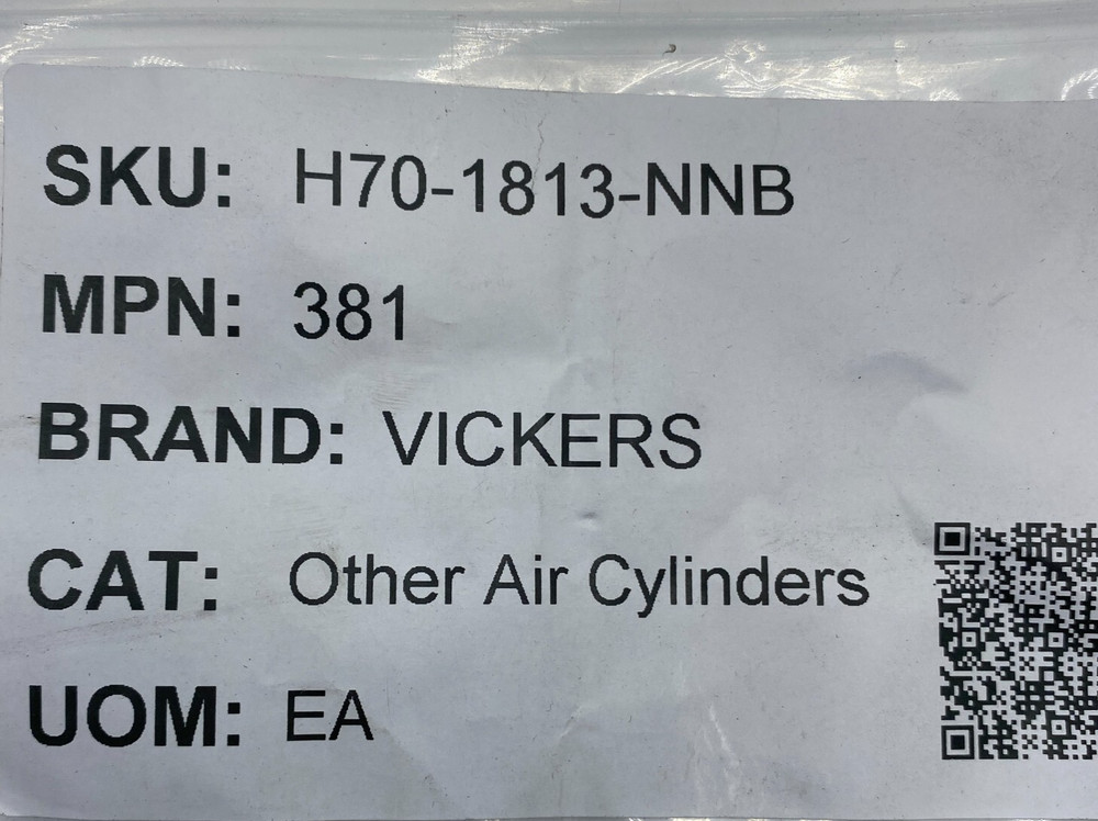 VICKERS 381 T-J ACTUATOR PRODUCST/VICKERS 381
