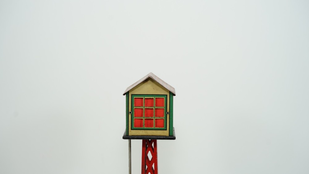 Marx O Scale Radio Control Train Tower w/ Working Light No Box B3