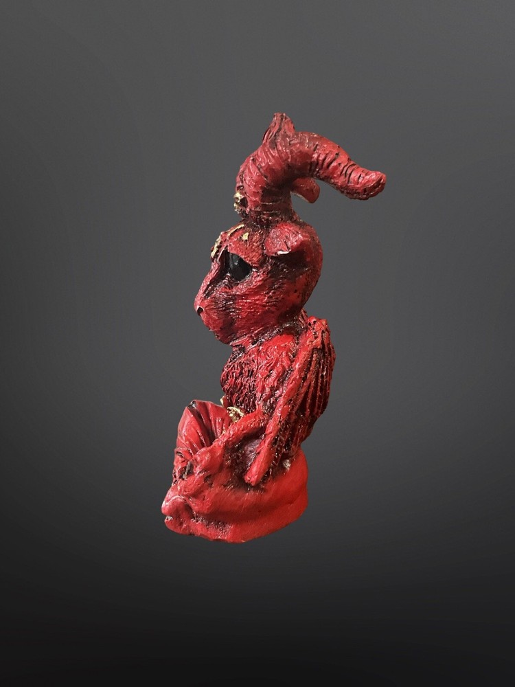 Wicca Baby Goat Baphomet * Red *