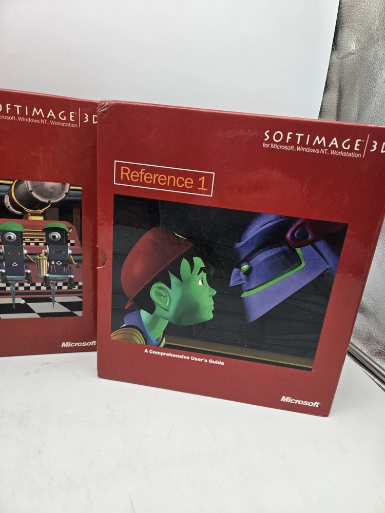 Vintage Softimage 3d Reference Manuals Windows Nt