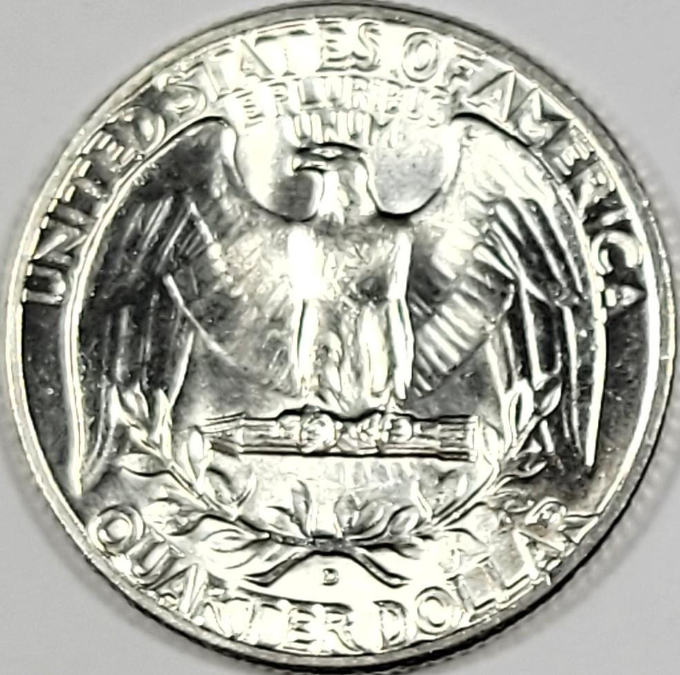 1951-D Silver Washington Quarter - **CHBU **