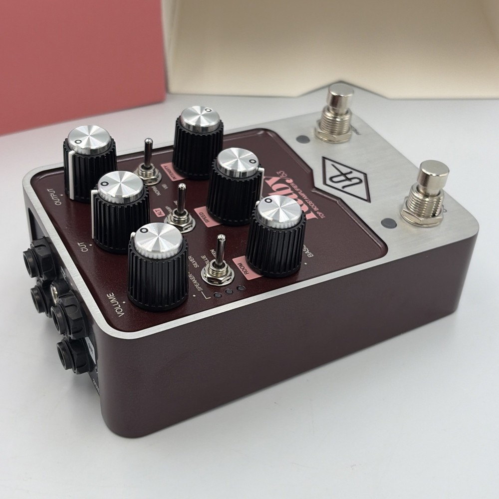 Universal Audio Ruby '63 Top Boost Amplifier Pedal Open Box w/ Box