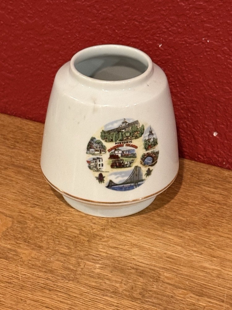 Mackinac Island Bud Vase 5” Tall