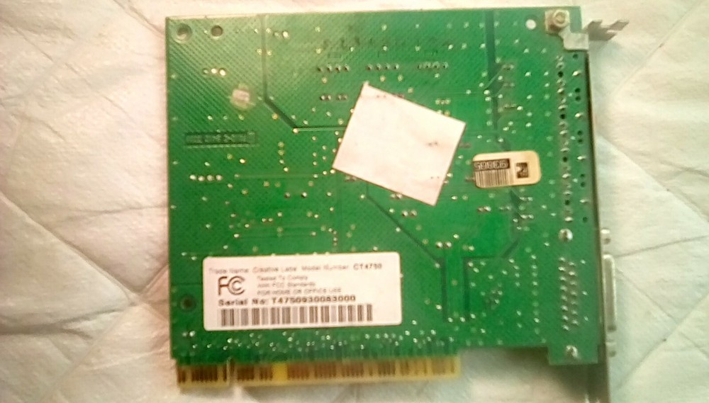 Creative Labs CT4750 Sound Card