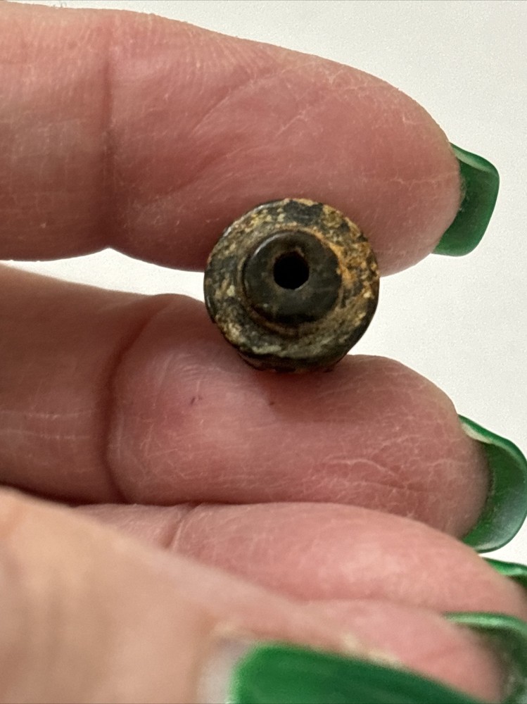 One (1) Each China Ancient Jade Transition Bead