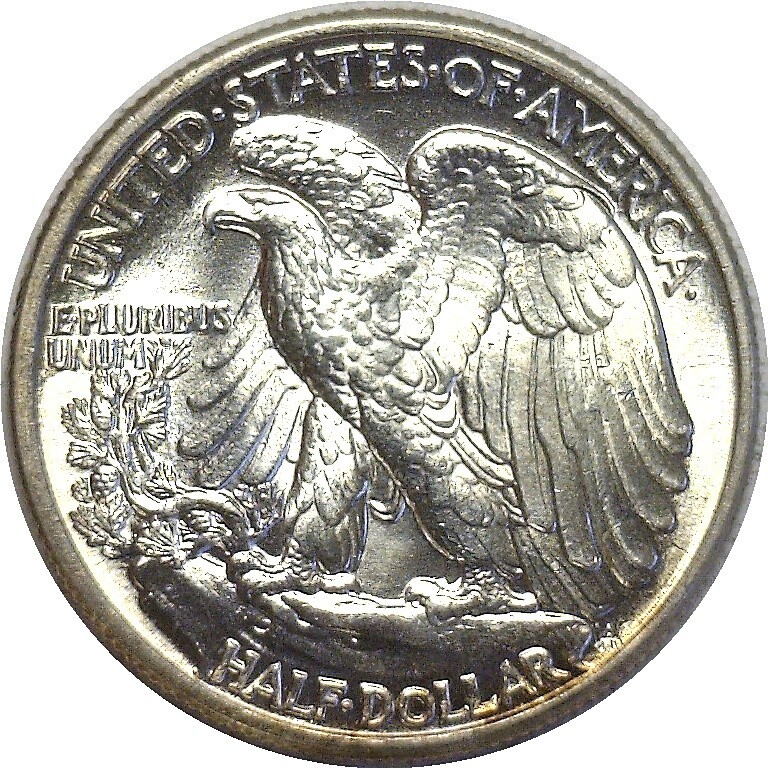 1945 50C Walking Liberty Half Dollar Silver Uncirculated