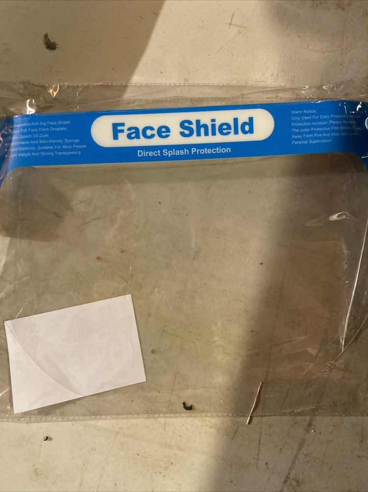 Disposable face shield Plastic Face Shield
