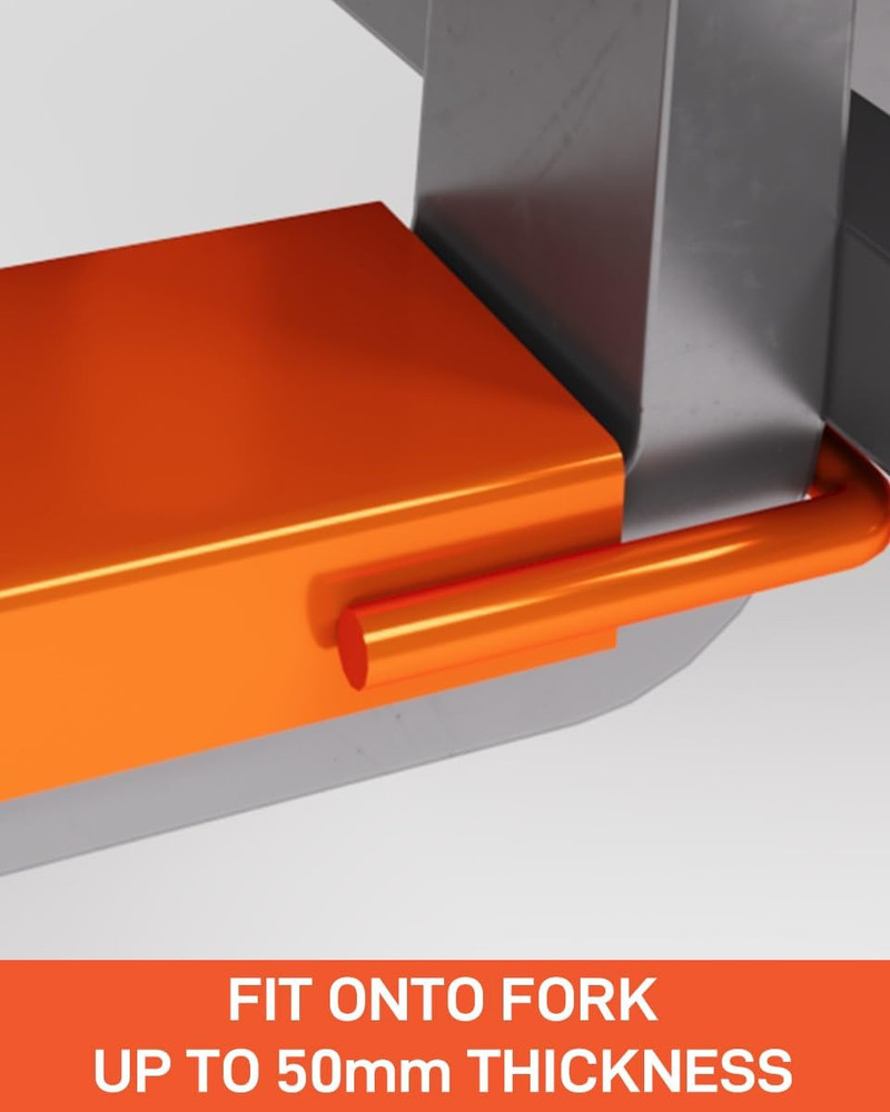 Pallet Fork Extensions 72 Inch Length 4.5 Inch Width, Fork Extenders for Forklif