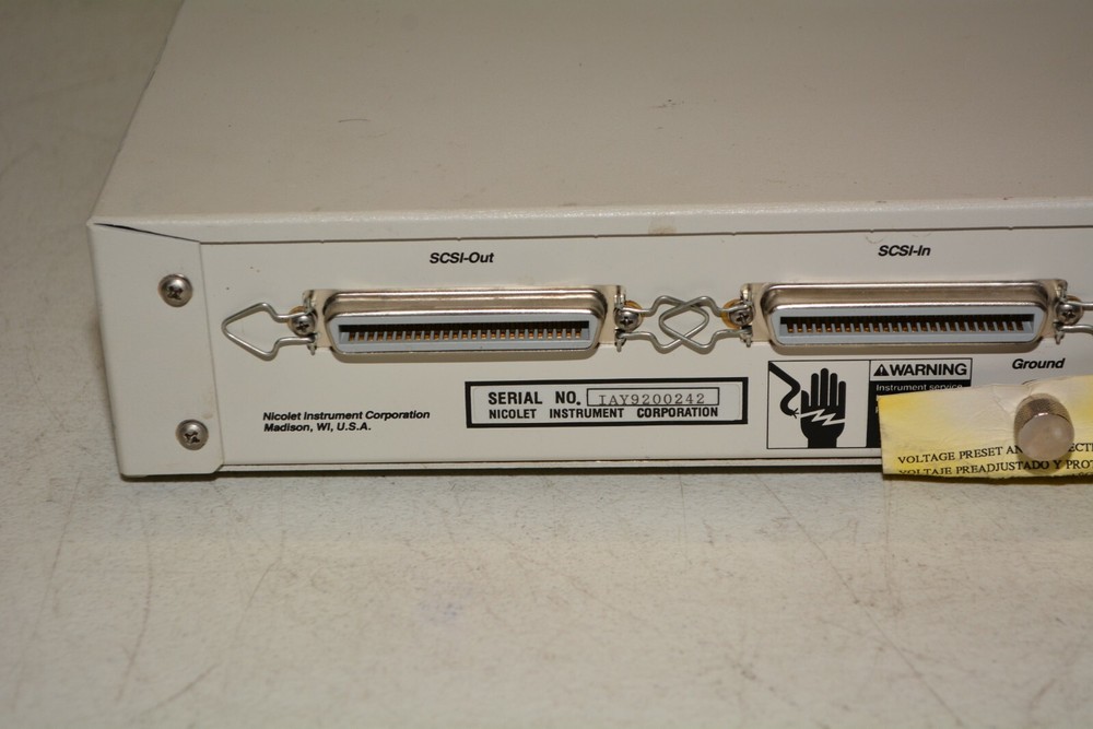 Nicolet 400S System Mainframe Chassis (Blank) For Optical Disk Drives #M13