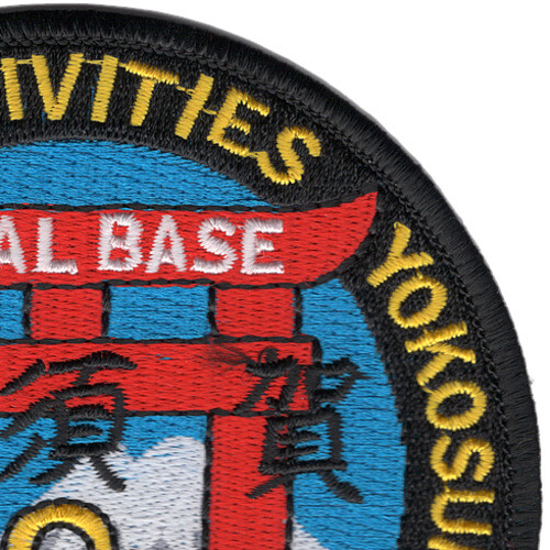 Yokosuka Japan US Fleet Activities Patch
