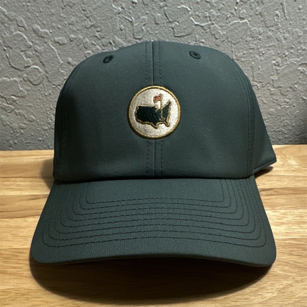 Masters BERCKMANS Logo Green Adjustable Golf Tech Hat