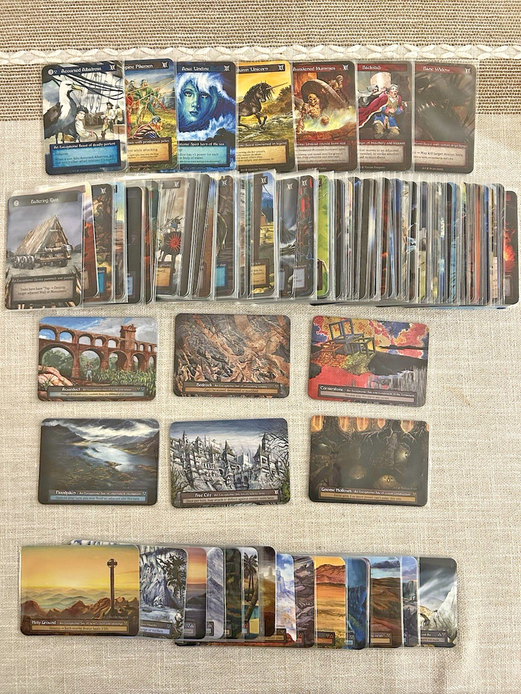 Sorcery Beta Exceptional Complete Playset - Nonfoil NM Condition
