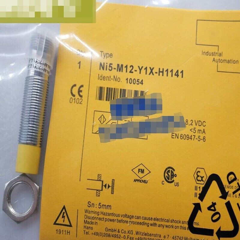 TURCK Ni5-M12-Y1X-H1141 Proximity Switch In Stock