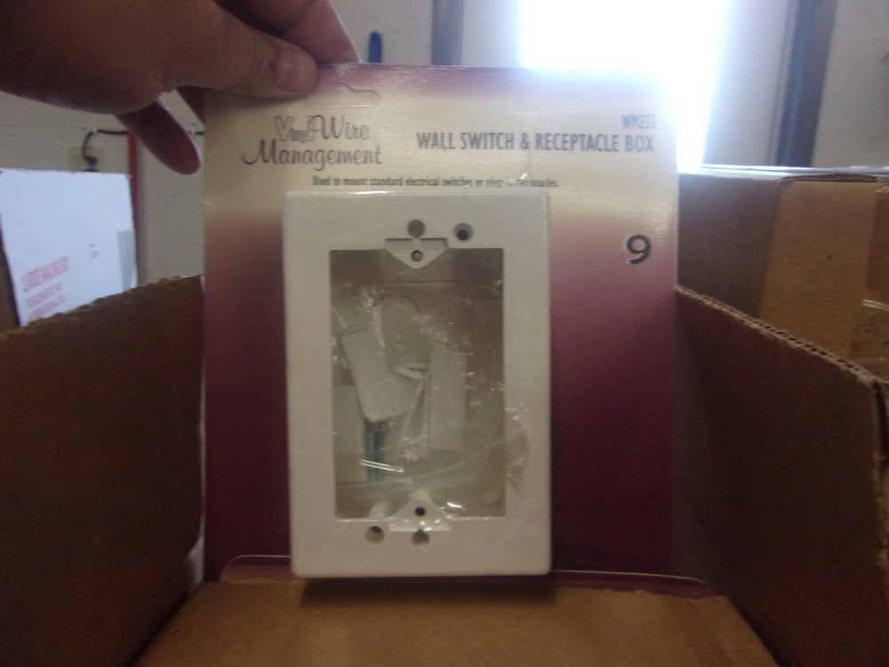 GENOVA WM232 WALL SWITCH AND RECEPTACLE BOX