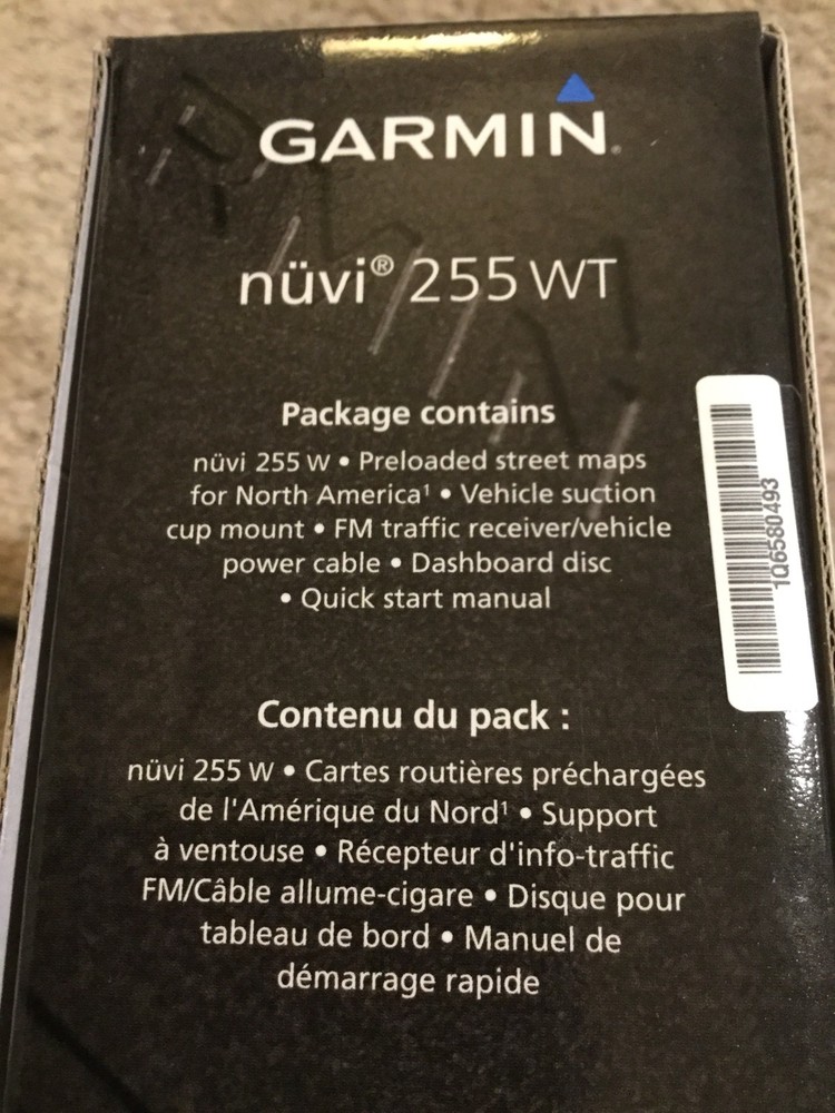 GARMIN Nuvi 255WT Navigation GPS. Excellent Condition. Works Great.