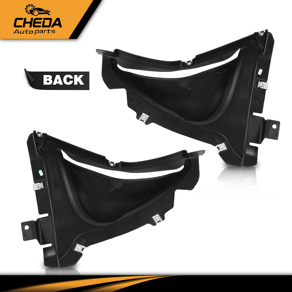 Front Engine Splash Shield Set Left & Right Plastic For 2011-2016 BMW 5-Series