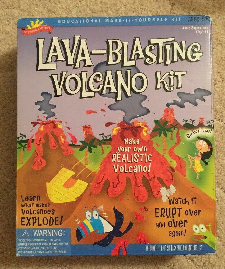 Scientific Explorer Lava-Blasting Volcano Kit, Very Good